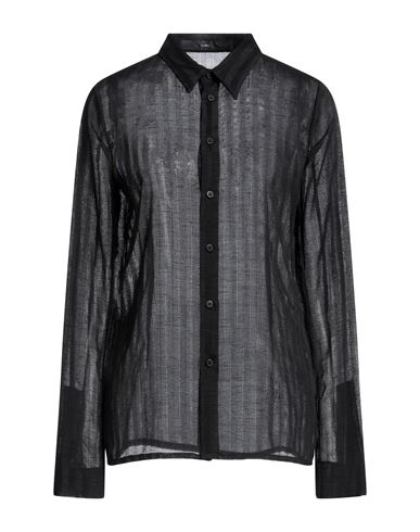 Shop Sapio Woman Shirt Black Size 8 Polyester
