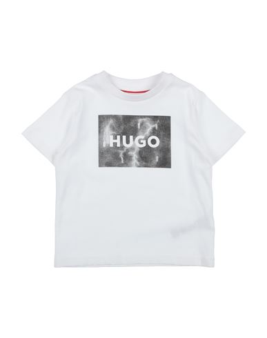 Hugo Boss Babies' Hugo Toddler Boy T-shirt White Size 6 Cotton, Elastane