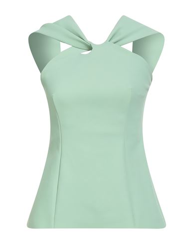 Chiara Boni La Petite Robe Woman Top Sage Green Size 8 Polyamide, Elastane In Green
