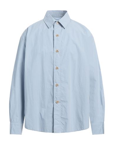 Shop Mythinks Man Shirt Sky Blue Size M Cotton