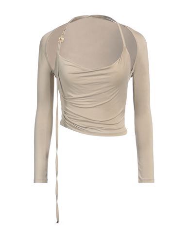 Top Damen Khaki L,XXS Damen