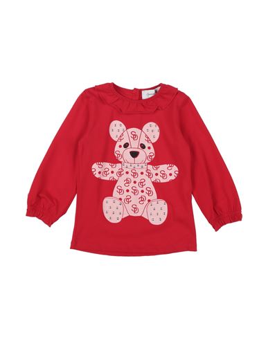 Shop Special Day Toddler Girl T-shirt Red Size 3 Cotton, Elastane