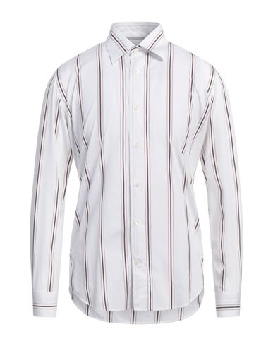 Shop Eleventy Man Shirt White Size 15 ¾ Cotton