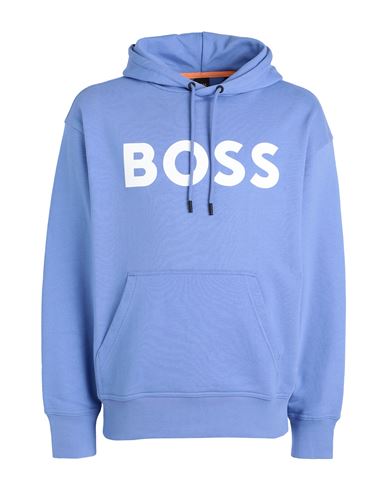 Shop Hugo Boss Boss Man Sweatshirt Purple Size Xl Cotton