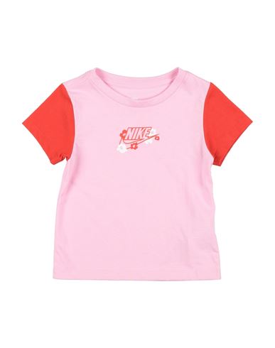 Nike Babies'  Your Move Tee Toddler Girl T-shirt Pink Size 6 Cotton, Polyester