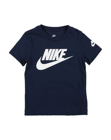 Nike Babies'  Nkb Futura Evergreen Toddler T-shirt Navy Size 6 Cotton, Polyester