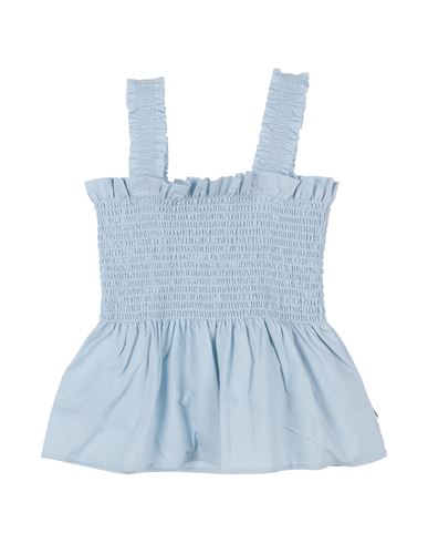 Shop Molo Toddler Girl Top Sky Blue Size 7 Organic Cotton