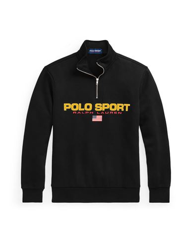 Polo Ralph Lauren Polo Sport Ralph Lauren Polo Sport Fleece Sweatshirt Sweatshirt Black Size L Cotton, Recycled Polyes