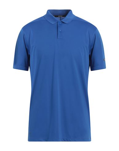 Shop Nike Man Polo Shirt Blue Size L Polyester