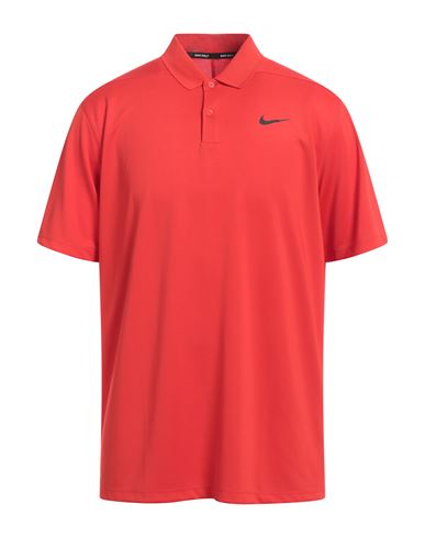 Shop Nike Man Polo Shirt Red Size L Polyester