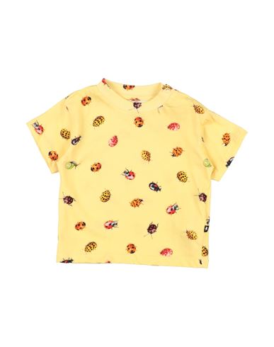 Shop Molo Newborn T-shirt Yellow Size 3 Organic Cotton