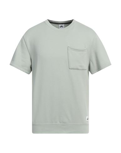 Shop Nike Sb Collection Man Sweatshirt Light Green Size S Cotton