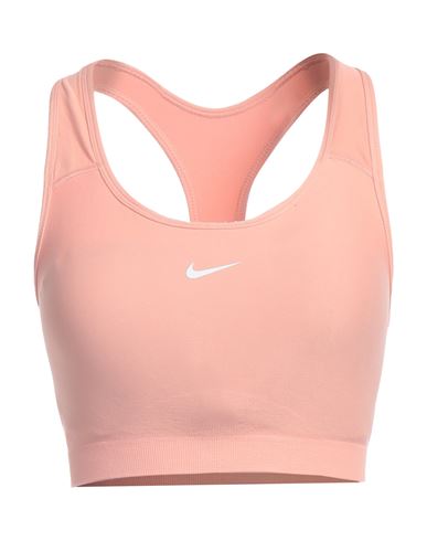 Shop Nike Woman Top Salmon Pink Size S Nylon, Elastane