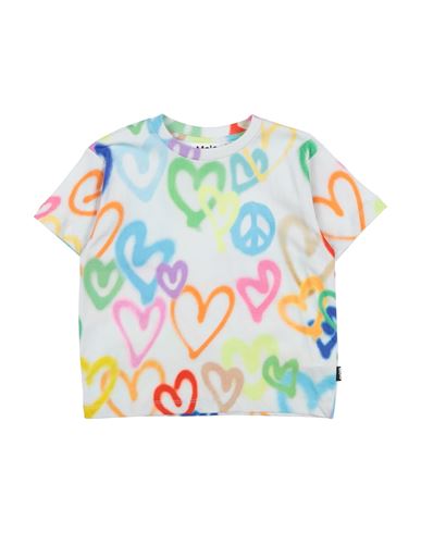 Shop Molo Toddler T-shirt Light Grey Size 4 Cotton