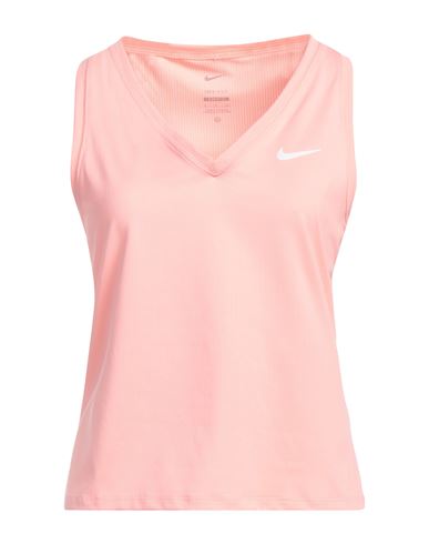 Shop Nike Woman Tank Top Pink Size M Polyester, Elastane