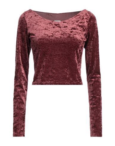 Matinee Matinée Woman Top Burgundy Size L Polyamide, Elastane In Red