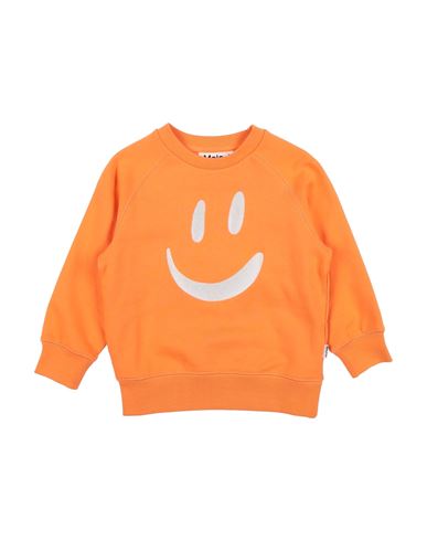 Shop Molo Toddler Sweatshirt Orange Size 7 Organic Cotton