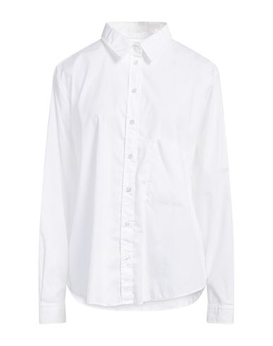 Shop Hugo Boss Boss  Woman Shirt White Size 18 Cotton