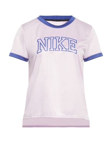 Shop Nike Woman T-shirt Lilac Size L Polyester In Purple