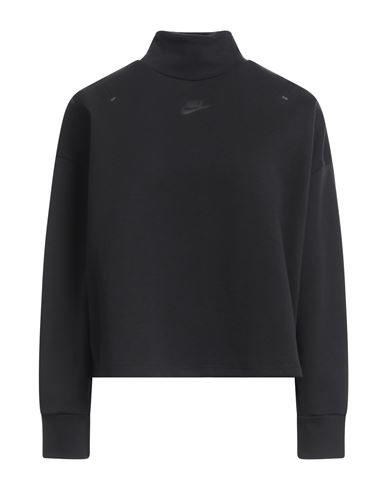 Shop Nike Woman Sweatshirt Black Size L Cotton, Polyester
