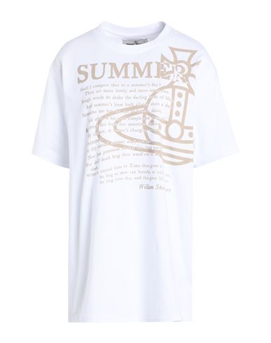 Vivienne Westwood T-shirt White Size L Organic Cotton