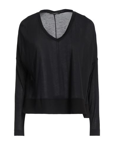 Shop Pinko Woman T-shirt Black Size S Modal, Polyester, Viscose, Elastane