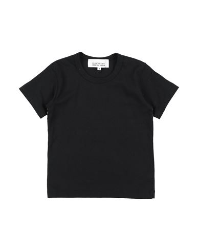 Shop Comme Des Garçons Toddler Boy T-shirt Black Size 6 Cotton