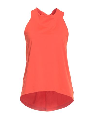 Shop Rrd Woman Tank Top Orange Size 10 Polyamide, Elastane