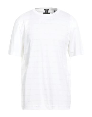 Hugo Boss Boss Man T-shirt White Size S Cotton, Elastane