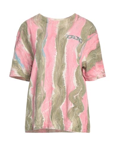 Shop Diesel Woman T-shirt Pink Size Xl Cotton