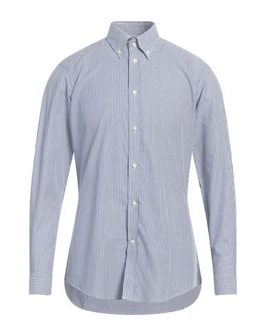 Shop Harmont & Blaine Man Shirt Midnight Blue Size M Cotton