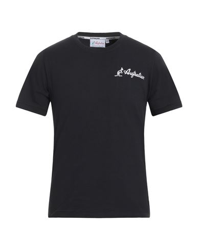 Shop Australian Man T-shirt Black Size Xs Cotton, Polyester