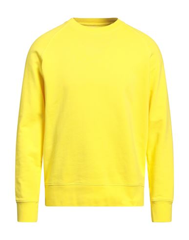 Grifoni Man Sweatshirt Yellow Size S Cotton