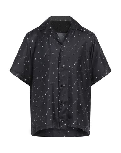 Salvatore Santoro Man Shirt Black Size Xl Silk
