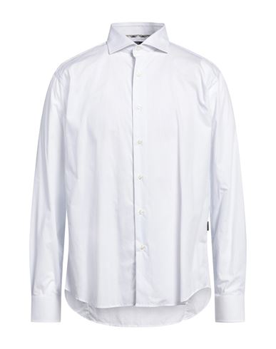 Shop Aquascutum Man Shirt White Size 16 Cotton