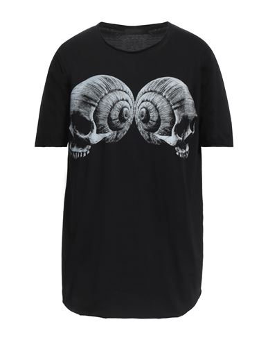 Massimo Sabbadin Man T-shirt Black Size Xxl Cotton