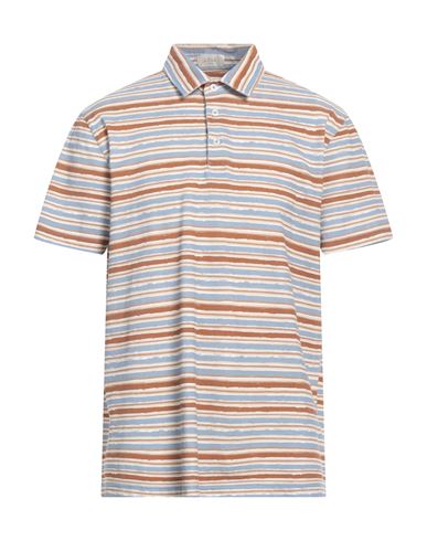 Shop Altea Man Polo Shirt Brown Size Xxxl Cotton