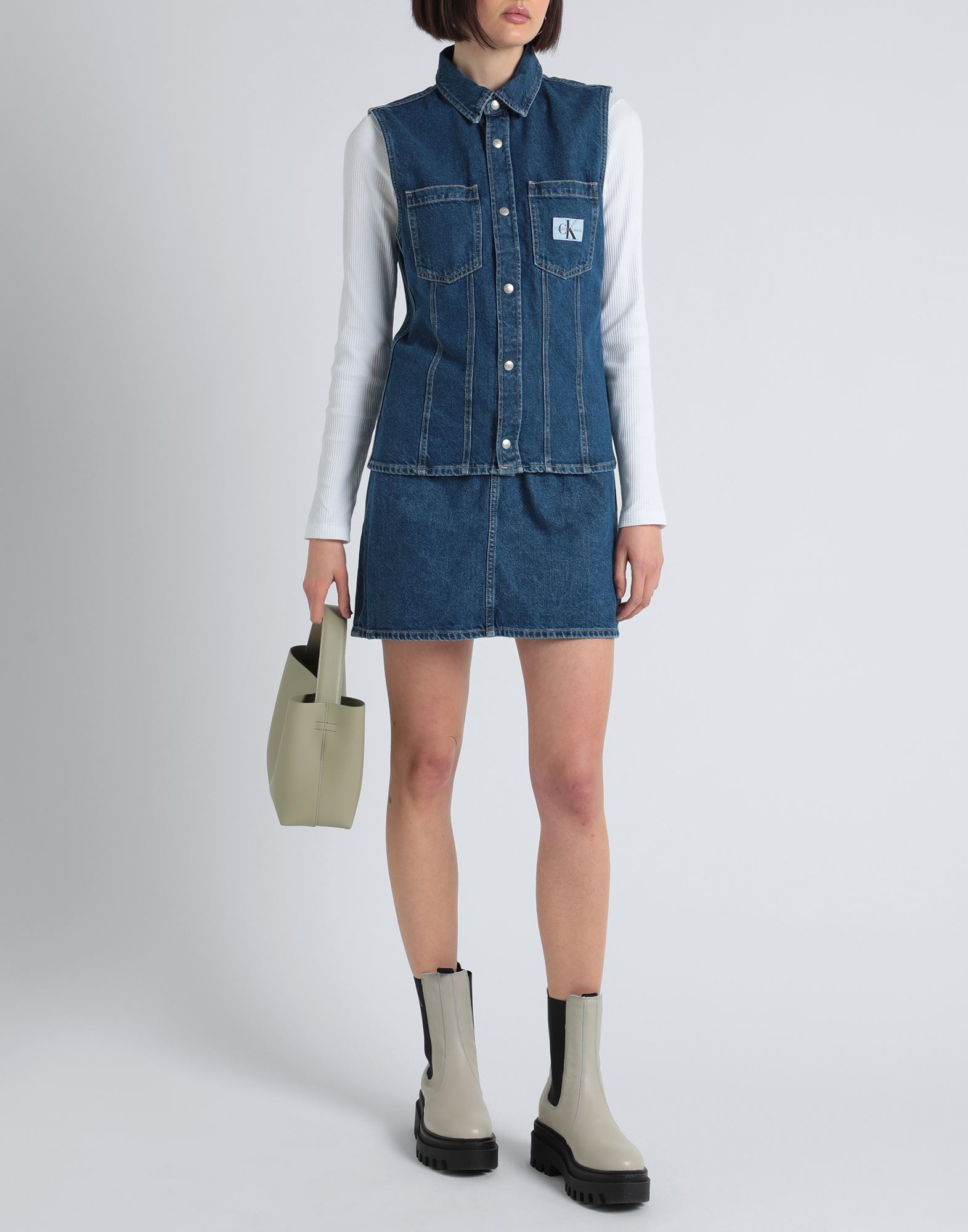  Calvin Klein Jeans - Tops - Jeanshemden - On Yoox.com 