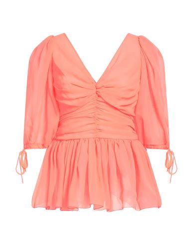 Frankie Morello Woman Top Orange Size Xs Polyester In Pink