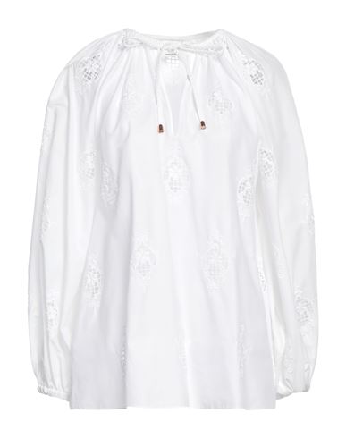 Shop Phaeonia Woman Top Off White Size 4 Cotton, Polyester