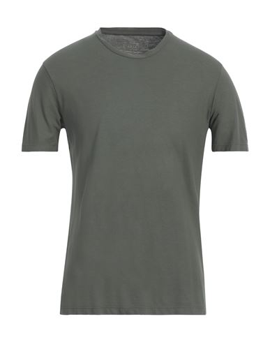 Altea Man T-shirt Dark Green Size S Cotton, Elastane