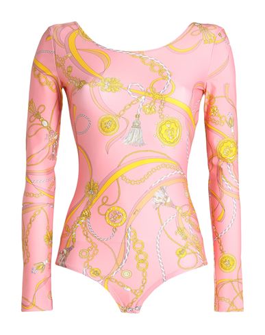 Pucci Woman Bodysuit Pink Size M Polyamide, Elastane