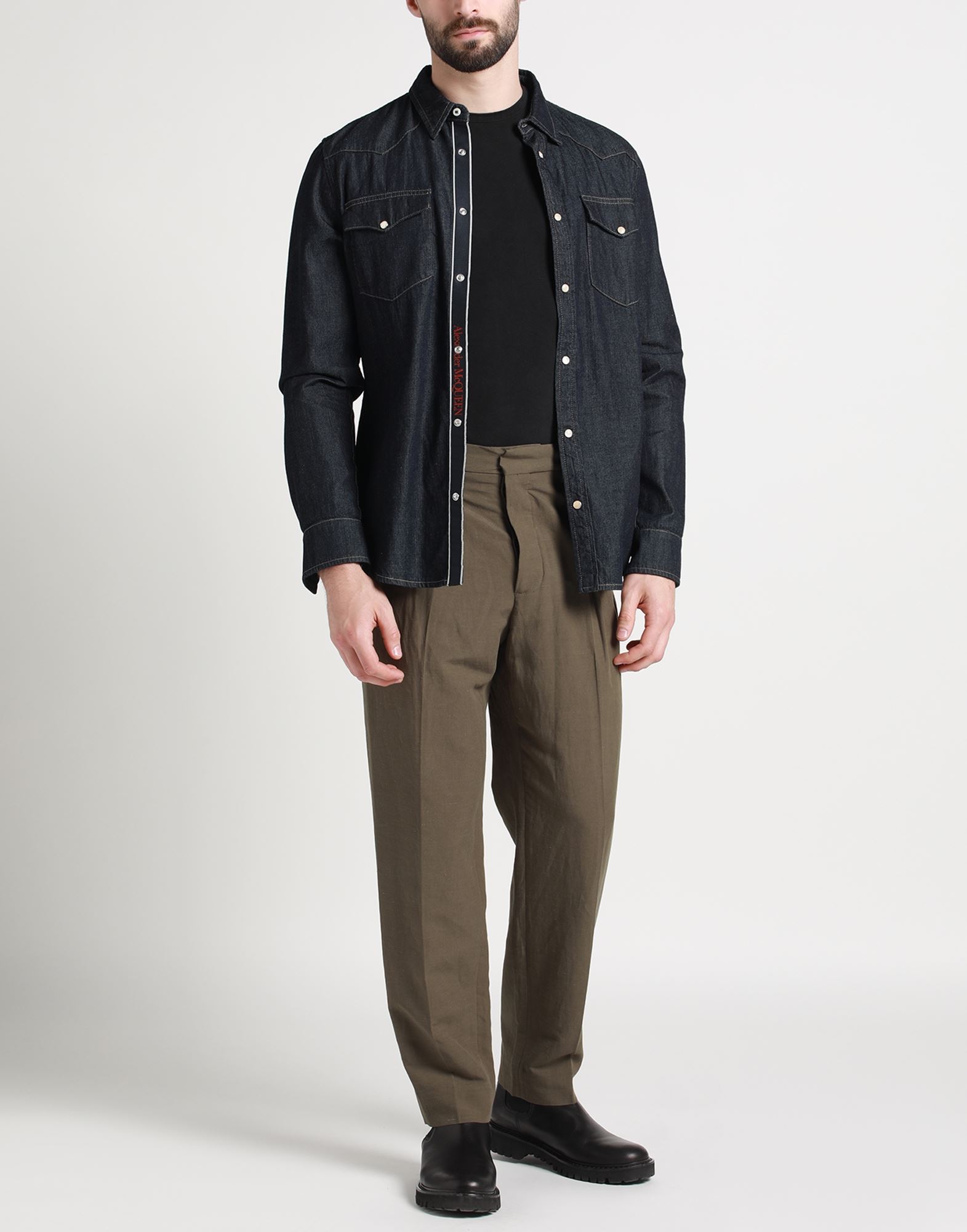 Mcqueen - Camisetas Y Tops - Camisas Vaqueras - On Yoox.com 