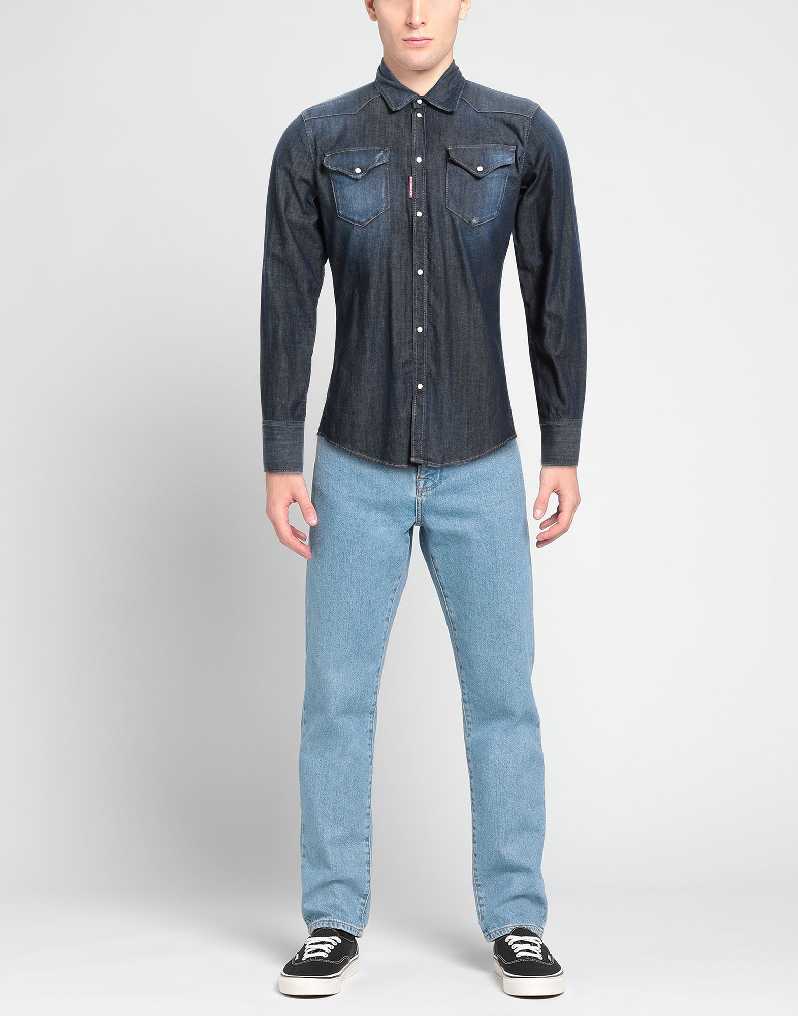  Dsquared2 - Camisetas Y Tops - Camisas Vaqueras - On Yoox.com 
