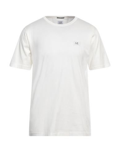 C.p. Company C. P. Company Man T-shirt White Size M Cotton