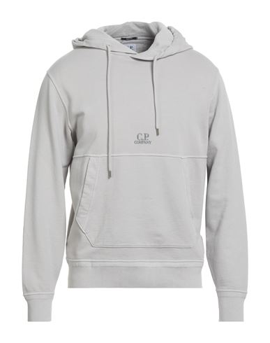 C.p. Company C. P. Company Man Sweatshirt Light Grey Size Xxl Cotton