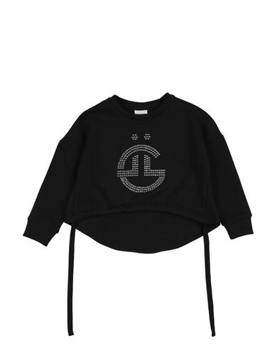 GAELLE PARIS GAËLLE PARIS N TODDLER GIRL SWEATSHIRT BLACK SIZE 6 COTTON, POLYESTER 