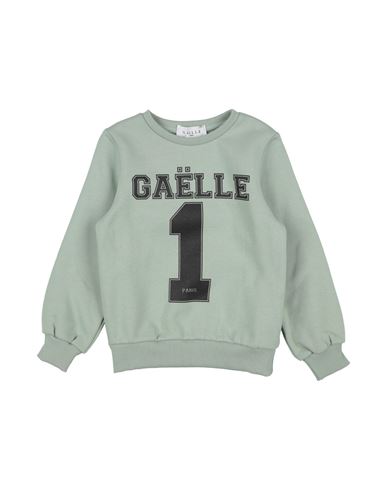 Gaelle Paris Gaëlle Paris Toddler Girl Sweatshirt Sage Green Size 6 Cotton In Sage Green