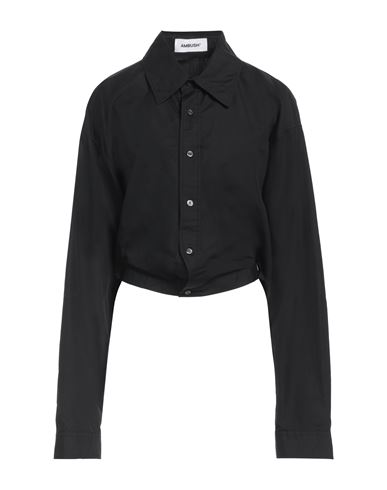 Shop Ambush Woman Shirt Black Size 6 Cotton