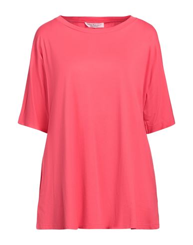 Shop Amina Rubinacci Woman T-shirt Coral Size 10 Cotton In Red